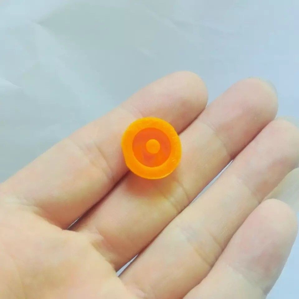 Tasto Giallo Di Ricambio Per Chiave Smart Fortwo Prima Serie 450 - Bottone In Gomma Alta Qualità Per Telecomando