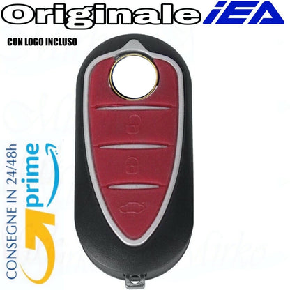 Guscio Telecomando 3 Tasti Compatibile Alfa Romeo Mito Giulietta Lama Vergine Cover Ricambio