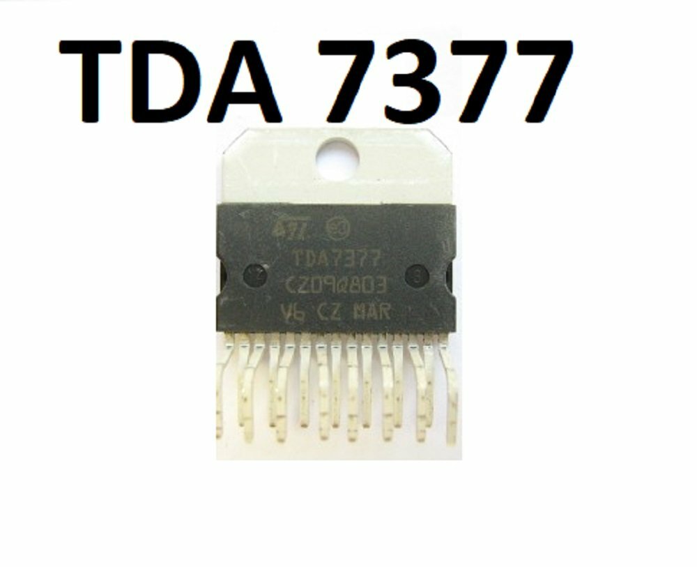 Circuito Integrato Audio TDA7377 ZIP-15 – 1 Pezzo con Spedizione Rapida