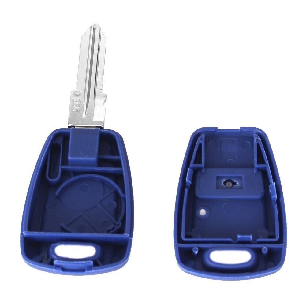 Guscio Cover Chiave Compatibile Fiat Punto Panda Doblo Stilo 1 Tasto Con Lama Piatta Vergine Ricambio Qualità ABS