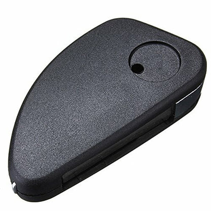 Guscio Cover Chiave Telecomando 3 Tasti Compatibile Con Alfa Romeo 147 156 166 Sostituzione Scocca Nera