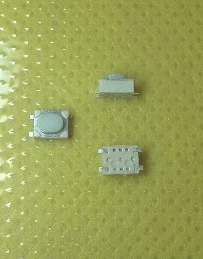 Set 3 Micro Interruttori Switch 4 Pin Per Riparazione Telecomando Chiave Auto Peugeot BMW Citroen Renault Opel