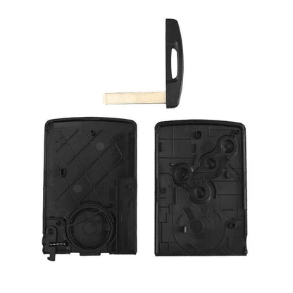 Guscio Cover Telecomando 4 Tasti Compatibile Con Renault Megane Clio Scenic Captur Laguna - Scocca Di Ricambio Con Lama Vergine
