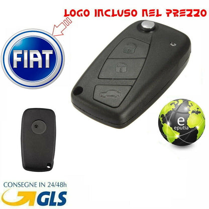 Cover Chiave 3 Tasti Compatibile Fiat Grande Punto Bravo Panda Ducato Stilo NEW