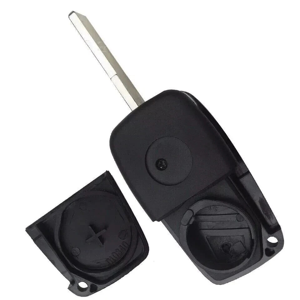Guscio Cover Chiave Compatibile Fiat Panda 169 Grande Punto Ulisse - Ricambio Telecomando 3 Tasti Alta Qualità