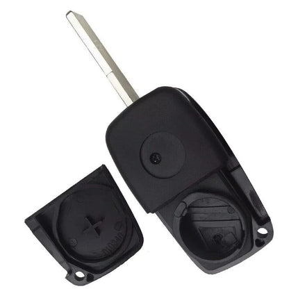 Guscio Cover Chiave Compatibile Fiat Panda 169 Grande Punto Ulisse - Ricambio Telecomando 3 Tasti Alta Qualità