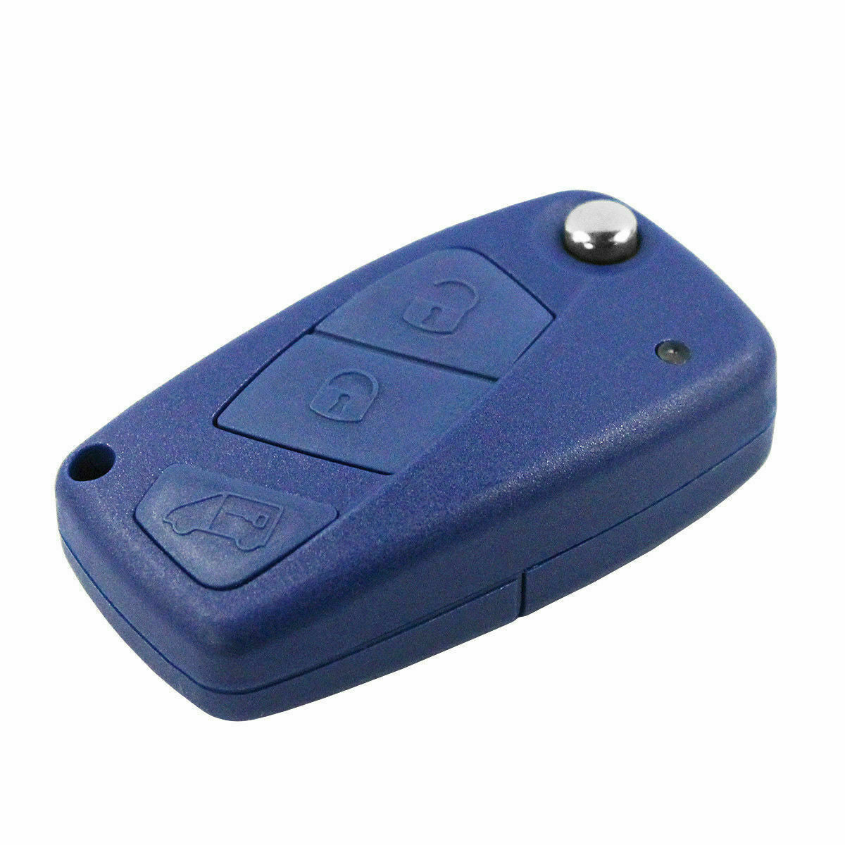 Guscio Chiave Telecomando 3 Tasti Compatibile per Fiat Grande Punto Panda Bravo Ducato Stilo - Cover Ricambio con Lama Vergine