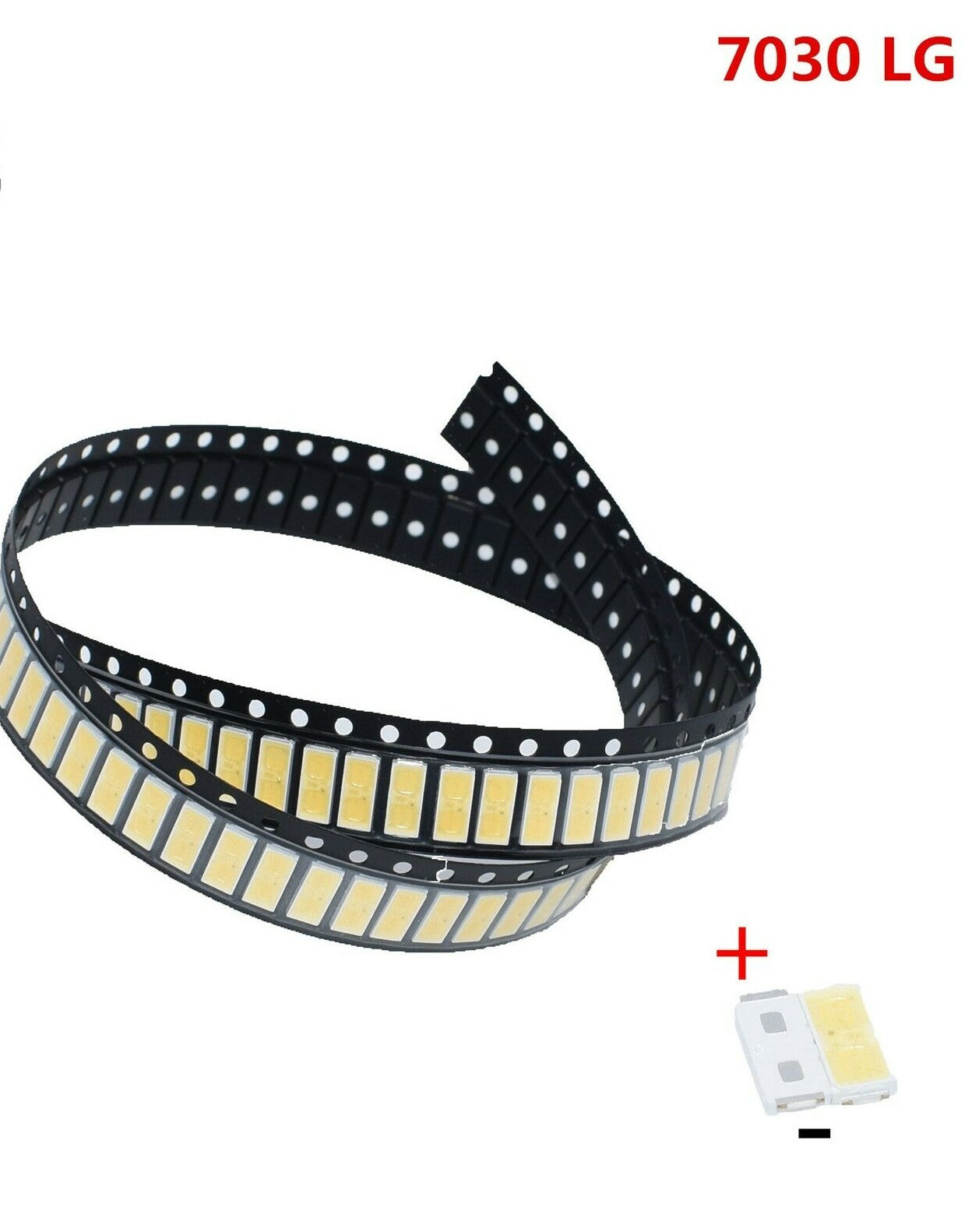 Kit 10 Pezzi LED 7030 Retroilluminazione TV LG 1W 6V Ricambio Professionale LEWWS73V15CZ00