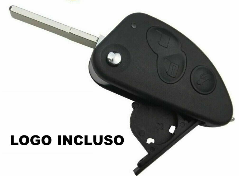 Guscio Chiave Telecomando Compatibile Per Alfa Romeo 147 156 GT - Scocca Ricambio 3 Tasti Alta Qualità