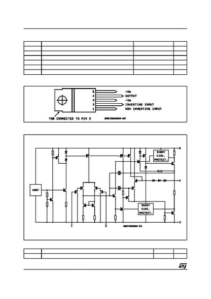Amplificatore Audio Hi-Fi TDA2050 ST Microelectronics - Circuito Integrato Originale 25W Mono Classe AB Per Progetti Audio Di Alta Qualità