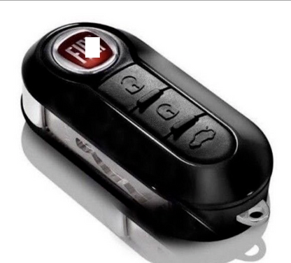Guscio Cover Scocca per Chiave Telecomando Fiat 500L Punto Evo Panda e Lancia Musa Ypsilon - Ricambio 3 Tasti Alta Qualità