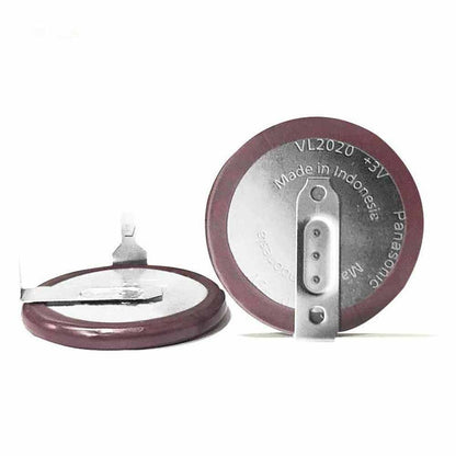 Batteria Ricaricabile Per Chiave Auto Mini Cooper R55 R56 R60 Accumulatore Li-Ion Compatibile VL2020 VL2025 ML2025 Pin 90 Gradi