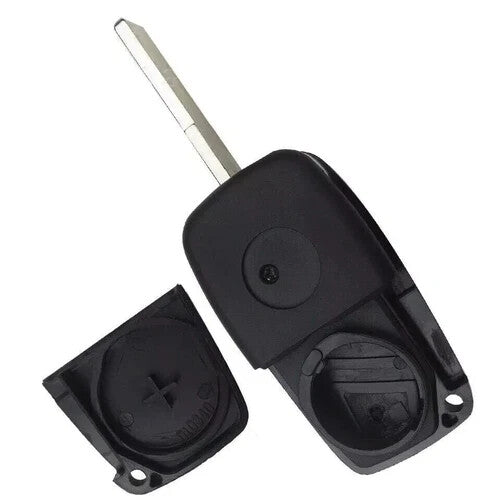 Guscio Cover Chiave Compatibile Fiat Panda 169 Grande Punto Ulisse - Ricambio Telecomando 3 Tasti Alta Qualità