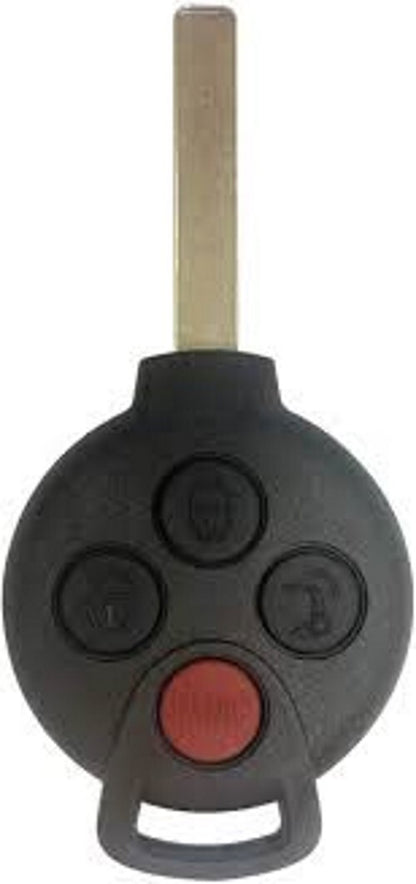 Guscio Chiave Telecomando Compatibile Smart Fortwo 451 Forfour Roadster 3 Tasti Con Lama Da Fresare