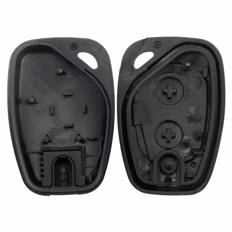 Guscio Cover Telecomando Compatibile con Renault Trafic e Altri Modelli - Chiave 2 Tasti con Lama Vergine per Riparazione Rapida