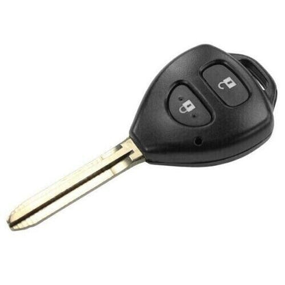 Scocca Guscio Chiave Telecomando Toyota 2 Tasti Compatibile Yaris, Corolla, Avensis, RAV4, Prado