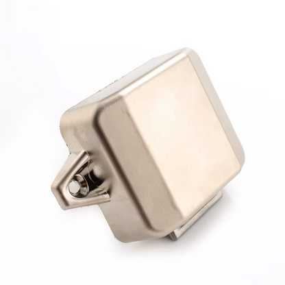 Serratura Push-Lock 26mm Professionale per Camper, Caravan e Barche - Chiusura di Sicurezza per Mobili e Cassetti in Finitura Nichel