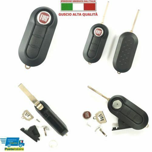 Cover Scocca Chiave 3 Tasti Fiat Lancia 500L Punto Evo Panda Musa Ypsilon NEW *