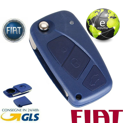 Guscio Cover Chiave 3 Tasti per Telecomando Fiat Panda Ducato Punto Stilo – Ricambio Auto