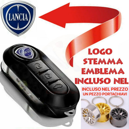 Guscio Chiave 3 Tasti Compatibile Lancia Musa Ypsilon Delta Cover Lama Vergine *