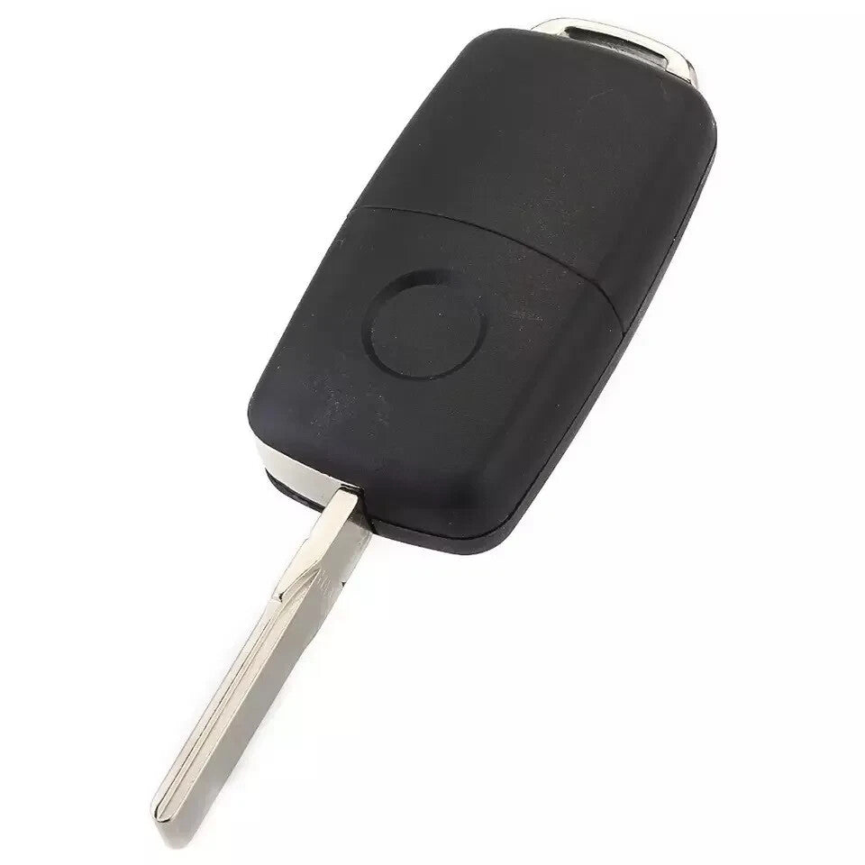 Guscio Telecomando 3 Tasti Compatibile Per Volkswagen Golf Passat Polo Bora - Cover Chiave Di Ricambio Alta Qualità Con Lama Vergine