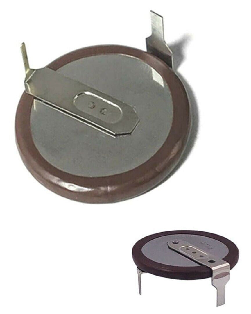 Batteria Ricaricabile Per Telecomando Chiave BMW E46 E60 E90 E91 E92 X1 X3 - Pila Al Litio Con Pin A 90 Gradi Per Ripristino Chiusura Centralizzata