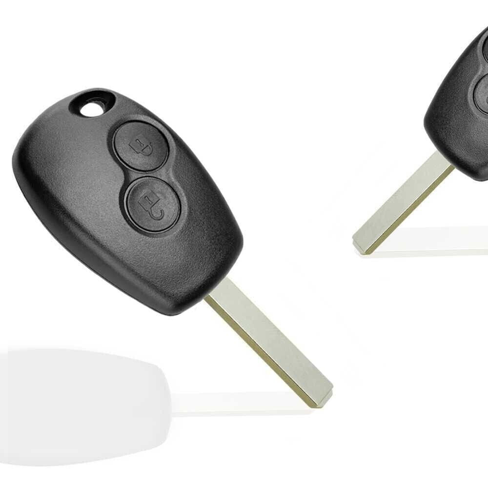 Guscio Cover Scocca Chiave Telecomando Compatibile Renault 3 Tasti Con Lama Vergine E 2 Micro Switch Di Ricambio