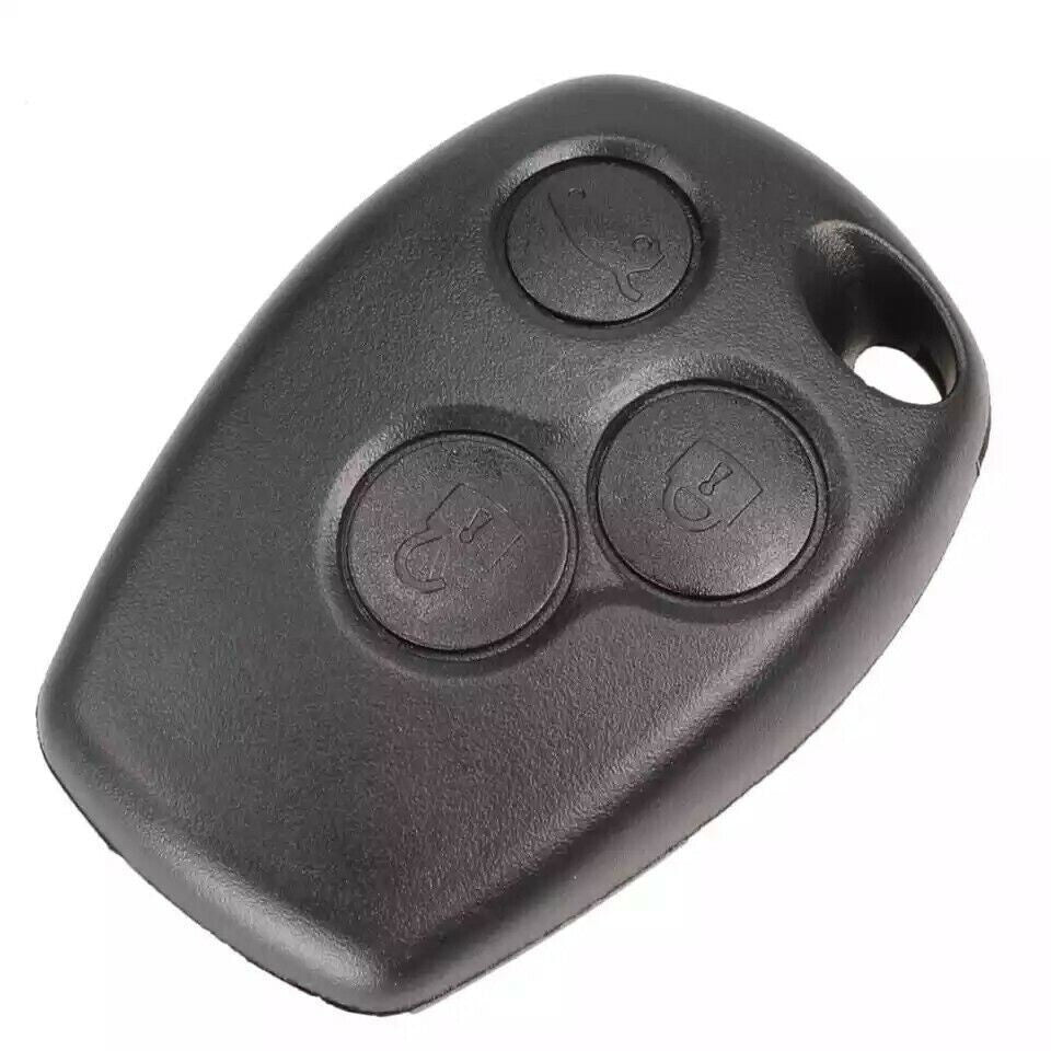 Guscio Cover Chiave Telecomando 3 Tasti Compatibile Con Renault Clio Modus E Smart 453 Lama Piatta