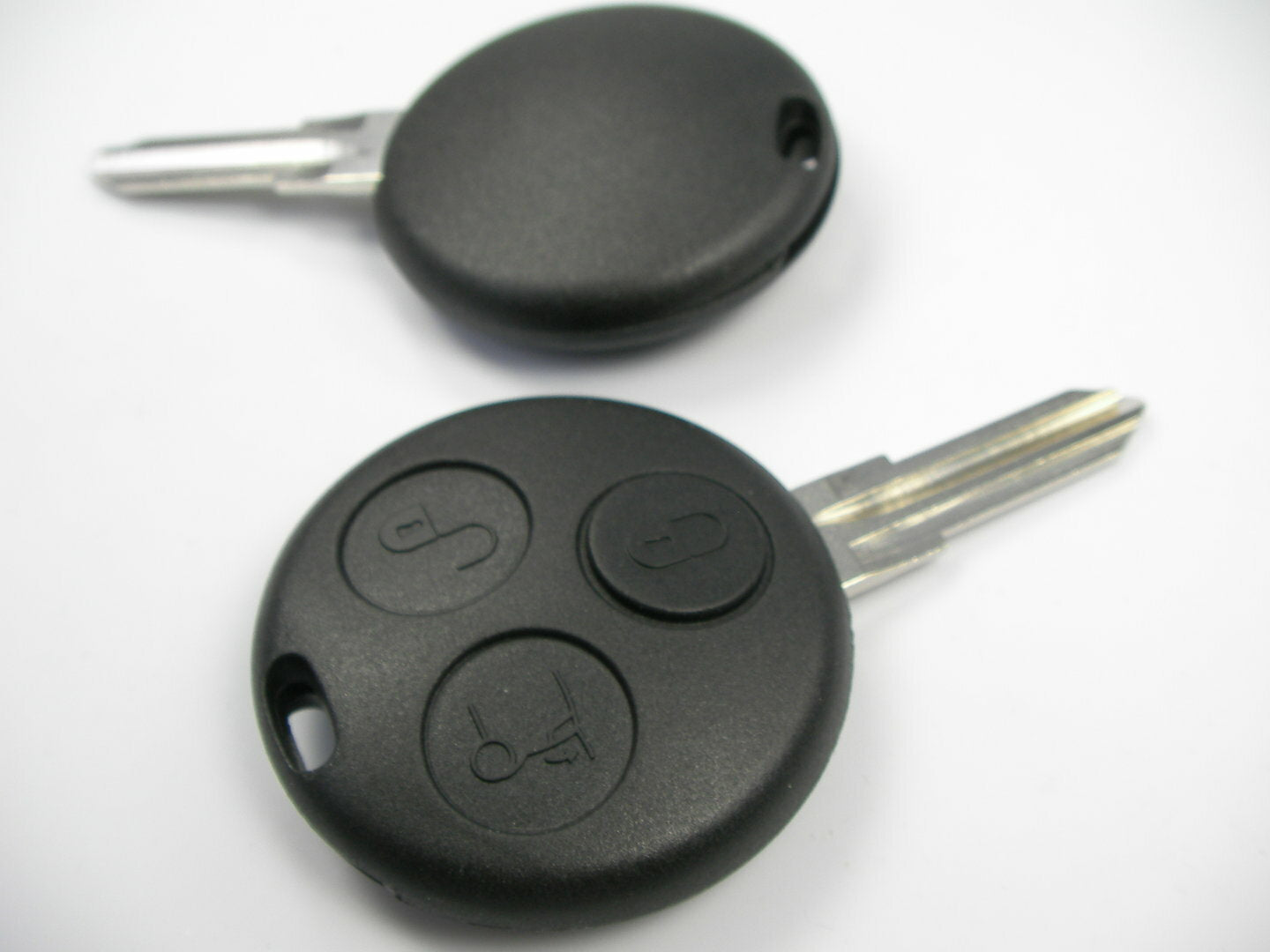 Guscio Cover Chiave Telecomando 3 Tasti Ricambio Per Smart Fortwo 450 Modelli 1999-2006 Senza Lama