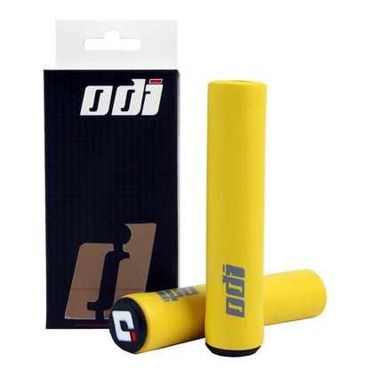 Manopole per manubrio MTB in Alluminium Alloy+Silica Gel per bicicletta da monta