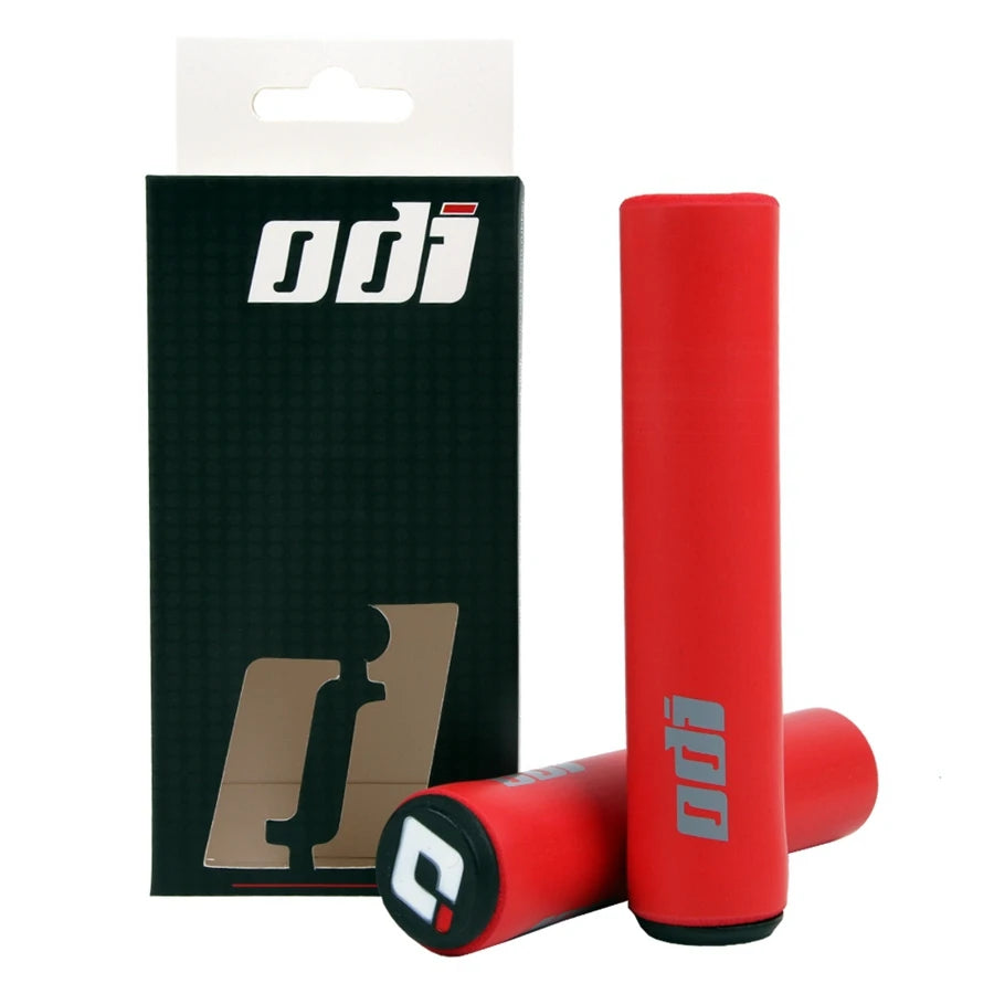 Manopole per manubrio MTB in Alluminium Alloy+Silica Gel per bicicletta da monta