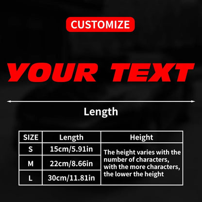 Adesivi Personalizzati per Moto in PVC Sticker Decal