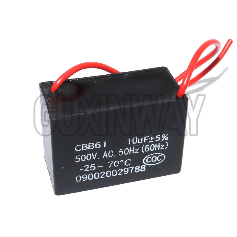 Condensatore CBB61 450V per Ventilatore Ventola Motore Avviamento 1-10uF