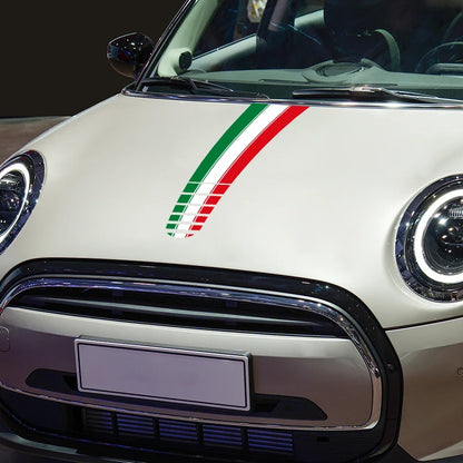 Adesivo Cofano Auto in PVC per Fiat 500 Abarth 1 pezzo