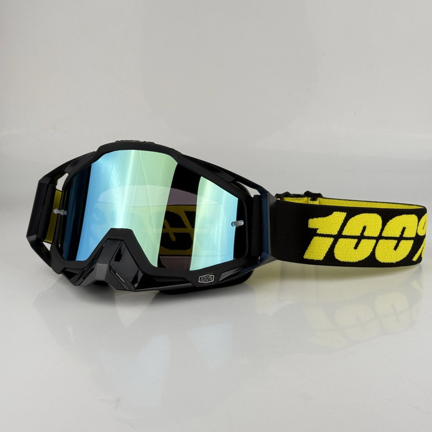 Occhiali da Moto Sportivi per Esterni Unisex in Plastica Leggeri