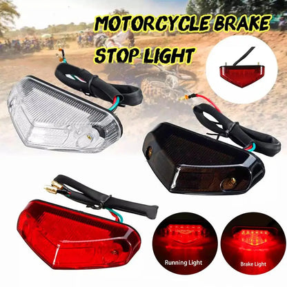 Luce posteriore moto universale in PC per motocicletta