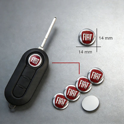 Chiave A Distanza Emblema in Alluminio per Auto 5 Pezzi