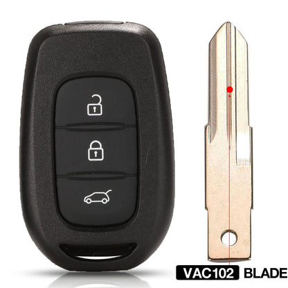 Borsetta Chiave Auto in Hardware per 2 Pulsanti in Metallo per Auto