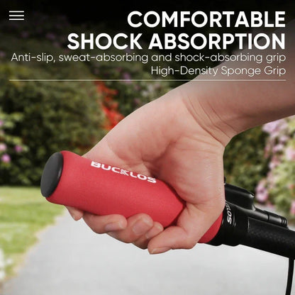 Manopole per bici in Alluminio e Silica Gel per Mountain Bike