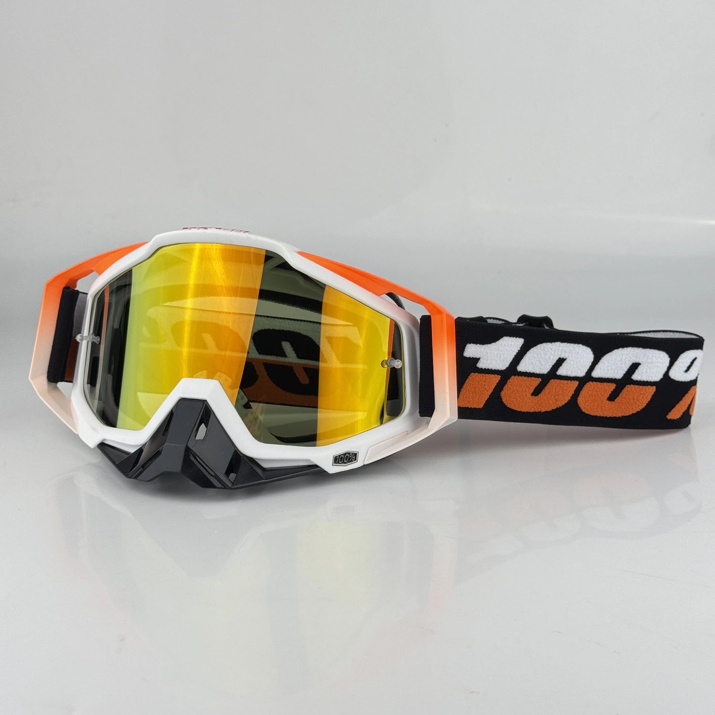 Occhiali da Moto Sportivi per Esterni Unisex in Plastica Leggeri