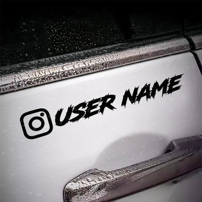 Adesivo Personalizzato per Auto in PVC Decalcomania