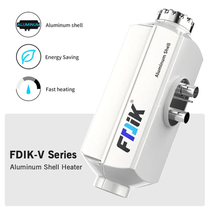 Riscaldatore ad aria diesel 12v 24v con Bluetooth per auto camper