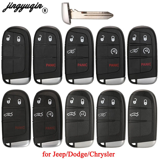 Chiave A Distanza in ABS + Metal per Auto 3/4/5 Pulsanti