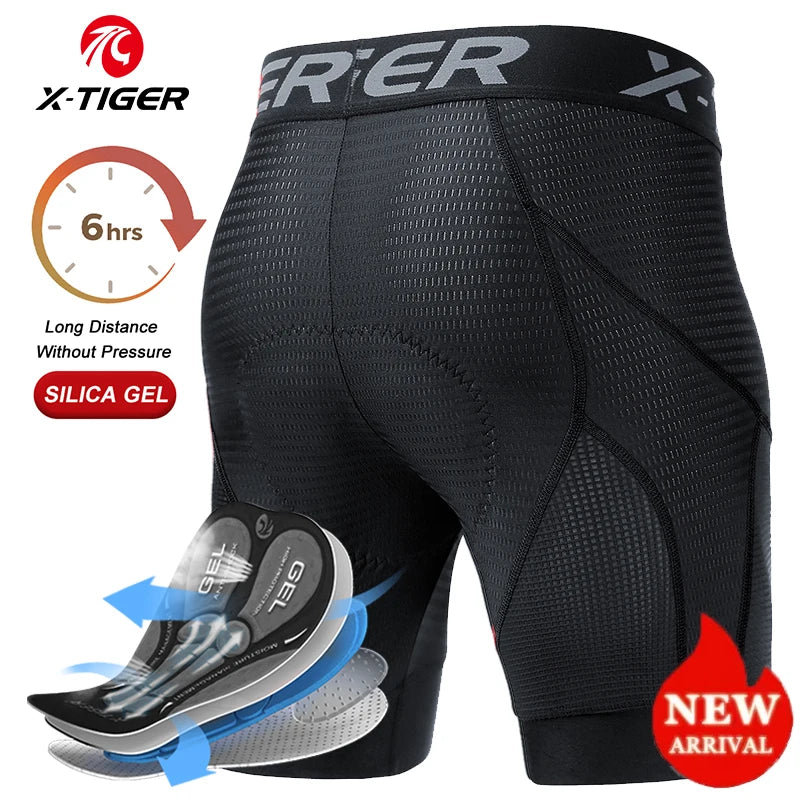 Pantaloncini da ciclismo in Spandessa per Uomini protezione UV