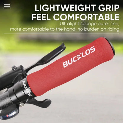 Manopole per bici in Alluminio e Silica Gel per Mountain Bike