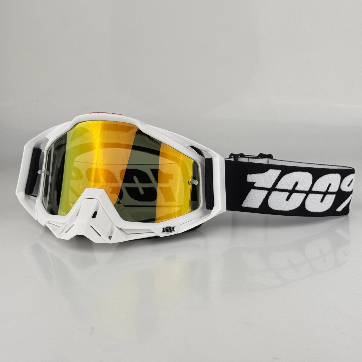 Occhiali da Moto Sportivi per Esterni Unisex in Plastica Leggeri