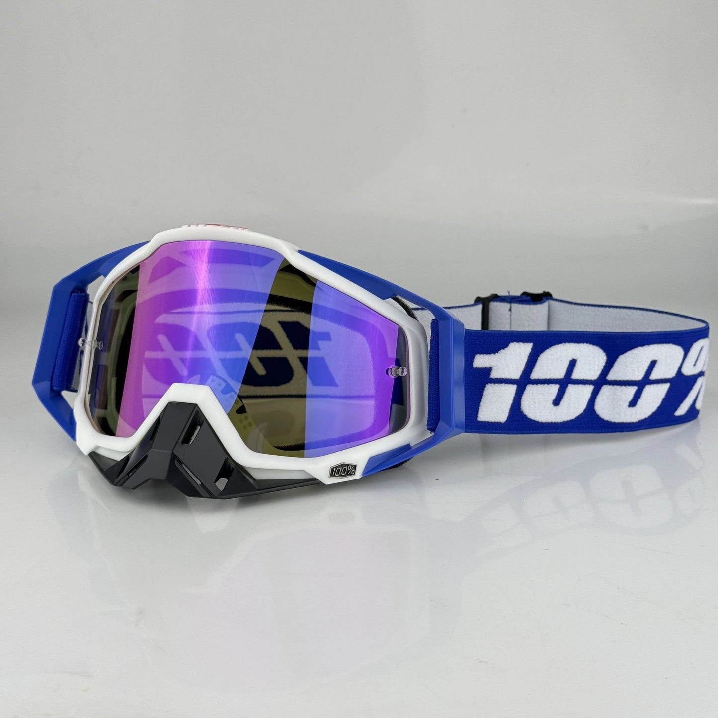 Occhiali da Moto Sportivi per Esterni Unisex in Plastica Leggeri