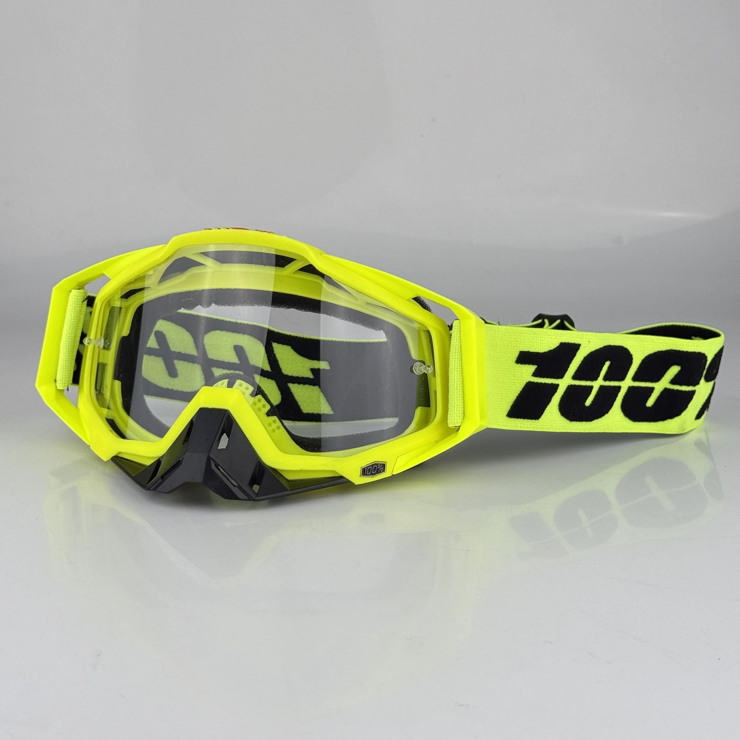 Occhiali da Moto Sportivi per Esterni Unisex in Plastica Leggeri
