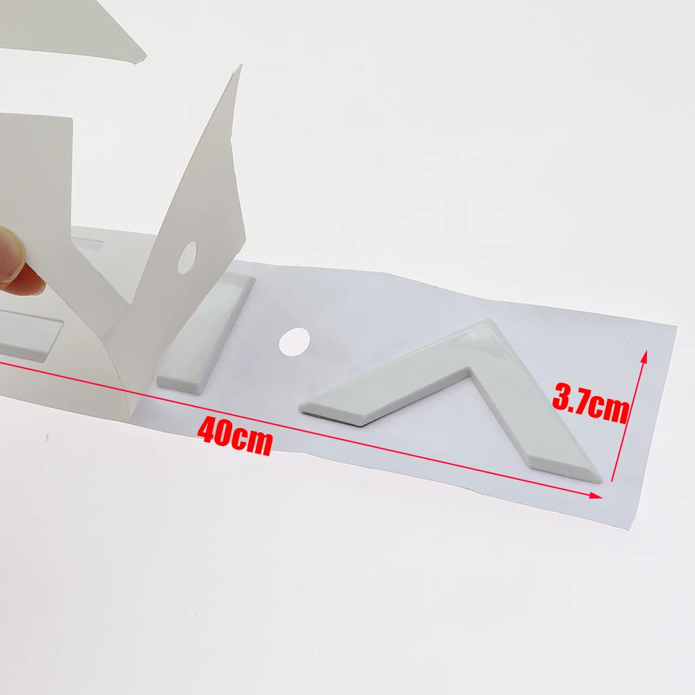Emblema 3D in PVC per Auto Dacia, Adesivo in Plastica per Interni ed Esterni