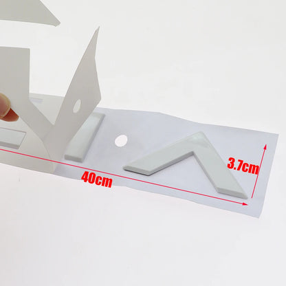 Emblema 3D in PVC per Auto Dacia, Adesivo in Plastica per Interni ed Esterni